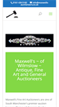 Mobile Screenshot of maxwells-auctioneers.co.uk
